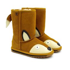 Угги EMU Australia Fox K12074 цв. оранжевый р. 31