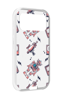 Чехол MyPads мини-роботы для Oukitel F150 H2022
