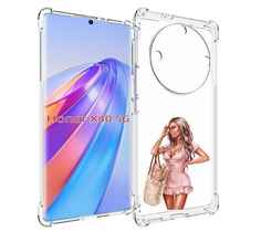 Чехол MyPads Девушка-в-мини-платье женский для Honor X40