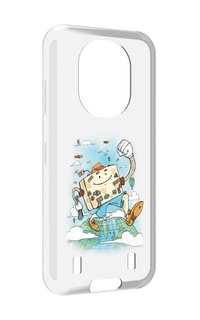 Чехол MyPads Счастливый чемодан для Oukitel WP16