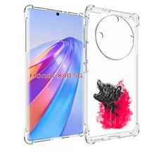 Чехол MyPads медведь в дымке для Honor X40