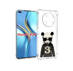Чехол MyPads Панда-в-костюме для Honor X30 / Magic4 Lite 5G