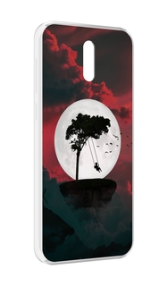 Чехол MyPads качели-над-пропастью для Alcatel 3L (2019)