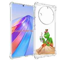 Чехол MyPads Гринч-в-платье для Honor X40