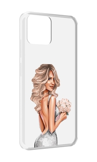 Чехол MyPads Роскошное-платье женский для Blackview A95