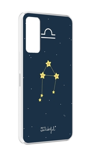 Чехол MyPads знак-зодиака-весы-1 для TCL 30 / TCL 30 5G / TCL 30+ plus