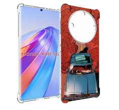 Чехол MyPads машина мчится с дымком для Honor X40