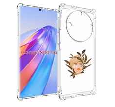 Чехол MyPads лицо-с-патчами для Honor X40