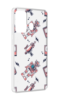 Чехол MyPads мини-роботы для ITEL A27 / ITEL P17