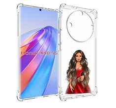 Чехол MyPads девушка-в-вечернем-платье женский для Honor X40
