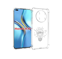 Чехол MyPads лампочка-с-идеей для Honor X30 / Magic4 Lite 5G