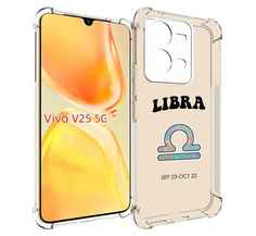 Чехол MyPads знак-зодиака-весы-6 для Vivo V25 5G / V25e