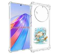 Чехол MyPads Счастливый чемодан для Honor X40