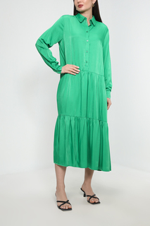 Платье женское Belucci BL23015285-004 зеленое XS