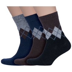 Комплект носков мужских Hobby Line 3-6454 разноцветных 40-44