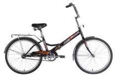 Складной велосипед Novatrack Велосипед Складные TG-24 Classic 1.0, год 2020 , цвет Черный