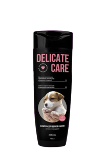 Шампунь для щенков ZOOWELL Delicate Care, для всех типов шерсти, 400 мл, 2 шт