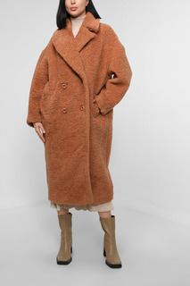 Пальто женское Belucci BL22096138-021 бежевое 44 RU