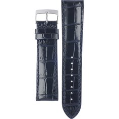Ремешок из двух частей унисекс TISSOT BLUE LEATHER STRAP 22/20 MM (T116.617) синий
