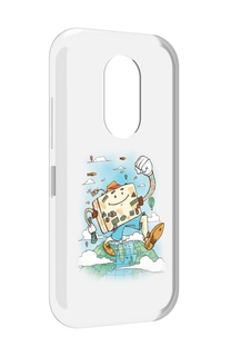 Чехол MyPads Счастливый чемодан для Doogee S61 / S61 Pro