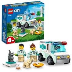 Конструктор LEGO City 60382 Ветеринарный фургон