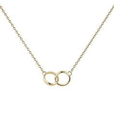 Колье из стали 44 см Daniel Wellington Elan-Unity-Necklace-G