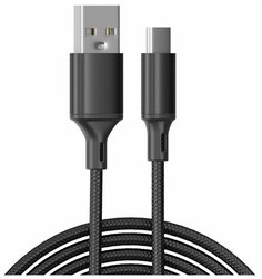 Кабель USB - Type-C Finity 1 м черный быстрая зарядка