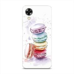 Чехол Awog на Oppo A17K "Пирамидка макарони 2"