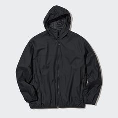 Ветровка мужская UNIQLO 449613COL09 черная L (доставка из-за рубежа)