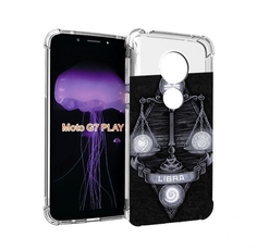 Чехол MyPads знак зодиака весы 2 для Motorola Moto G7 Play