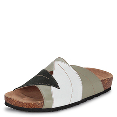 Шлепанцы женские RICONTE 2-223912303 зеленые 37 RU