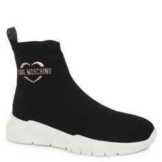 Кроссовки женские Love Moschino JA15413G черные 36 EU