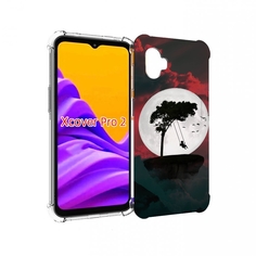 Чехол MyPads качели-над-пропастью для Samsung Galaxy Xcover Pro 2