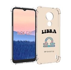 Чехол MyPads знак-зодиака-весы-6 для Nokia C21