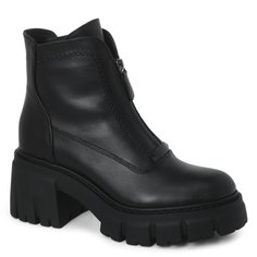 Ботильоны женские Loriblu 4ME44344GN00 мех черные 37 EU