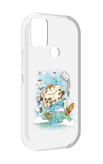 Чехол MyPads Счастливый чемодан для UMIDIGI A9