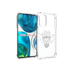 Чехол MyPads лампочка-с-идеей для Motorola Moto G82 / Moto G52