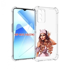 Чехол MyPads девушка-с-маской-для-сна женский для Infinix Zero X Neo