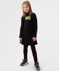 Платье детское Button Blue 123BBGJC50050800, цвет черный, размер 146