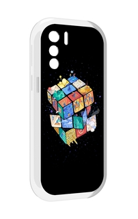 Чехол MyPads Кубик-Рубика для UleFone Note 13P