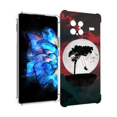 Чехол MyPads качели-над-пропастью для Vivo X Note 5G