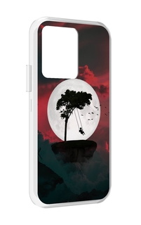 Чехол MyPads качели-над-пропастью для Vivo iQOO 10