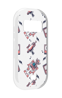 Чехол MyPads мини-роботы для UleFone Armor 15