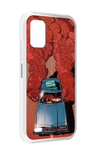 Чехол MyPads машина мчится с дымком для UMIDIGI Bison GT2 / GT2 Pro