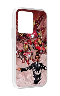 Чехол MyPads Тони-Старк-и-костюмы для Vivo iQOO 10