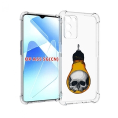 Чехол MyPads череп в лампочке для Infinix Zero X Neo