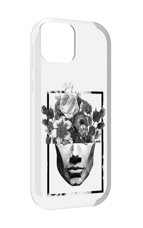 Чехол MyPads черно белая ваза в абстракции для UleFone Note 6 / Note 6T / Note 6P