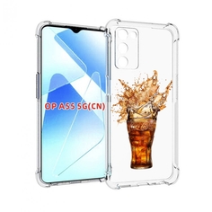 Чехол MyPads Кола-в-стакане для Infinix Zero X Neo