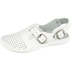 Полуботинки унисекс Almi 1596666-K белые 36 RU Алми