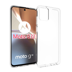 Чехол MyPads белые-татуировки-на-теле для Motorola Moto G32